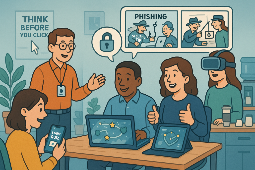 SucceedLearn human-centric cybersecurity awareness platform gamified learning
